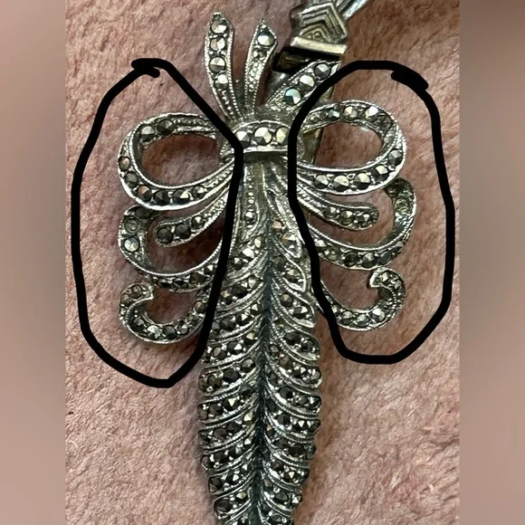 Unique Antique Silver Art Deco Lorgnette - Picture 8 of 10